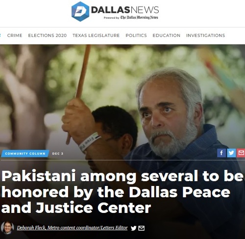 dmn news reporting that hadi jawad will be honored at the 2018 peacemaker awards banquet